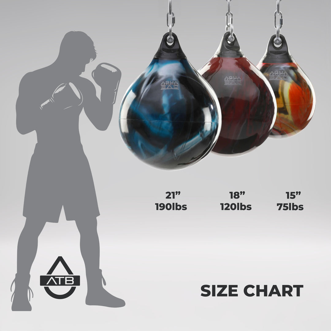 Saco de Boxeo Aqua de 18" y 120 lb - Global Series X México