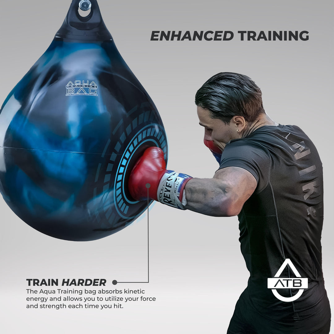 Saco de Boxeo Aqua de 18" y 120 lb - Haymaker Black